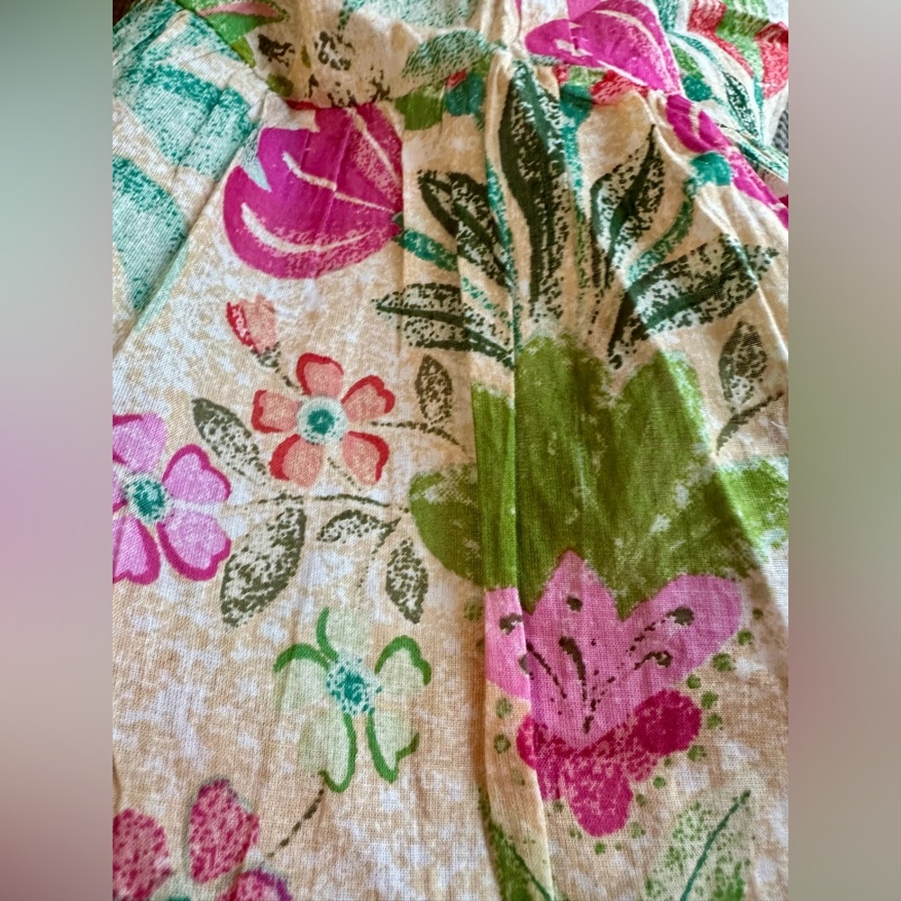 POL V-Neck Beaded Floral Bohemian Maxi Dress With Pockets - Picture 9 of 11